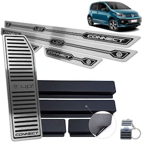 Descanso + Soleiras Preto Baixo Relevo Volkswagen UP Connect