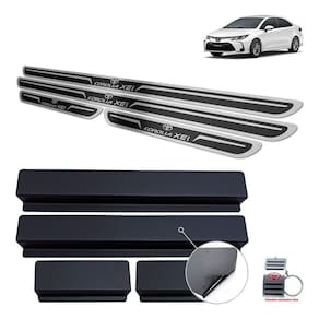 Soleiras Toyota Corolla Xei 2020 Preto Alto Relevo