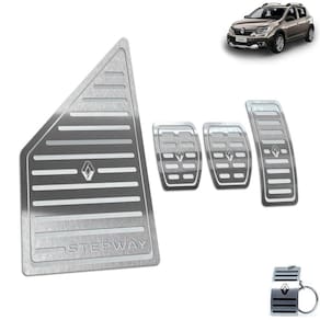 Descanso Pedaleira Manual Sandero Stepway 2020 2021 Prata