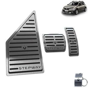 Descanso Pedaleira Automático Sandero Stepway 2020 21 Preto