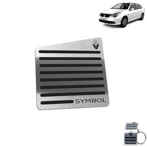 Descanso De Pé Aço Inox Renault Symbol 2009 a 2013 Preto