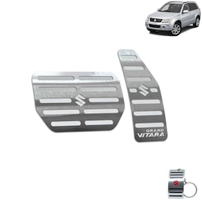 Pedaleira Automático Suzuki Grand Vitara 2009 A 2015 Prata