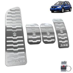 Descanso + Pedaleira Manual Suzuki SX4 2010 A 2015 Prata