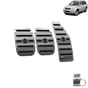 Pedaleira Manual Suzuki Grand Vitara 2009 A 2015 Preto
