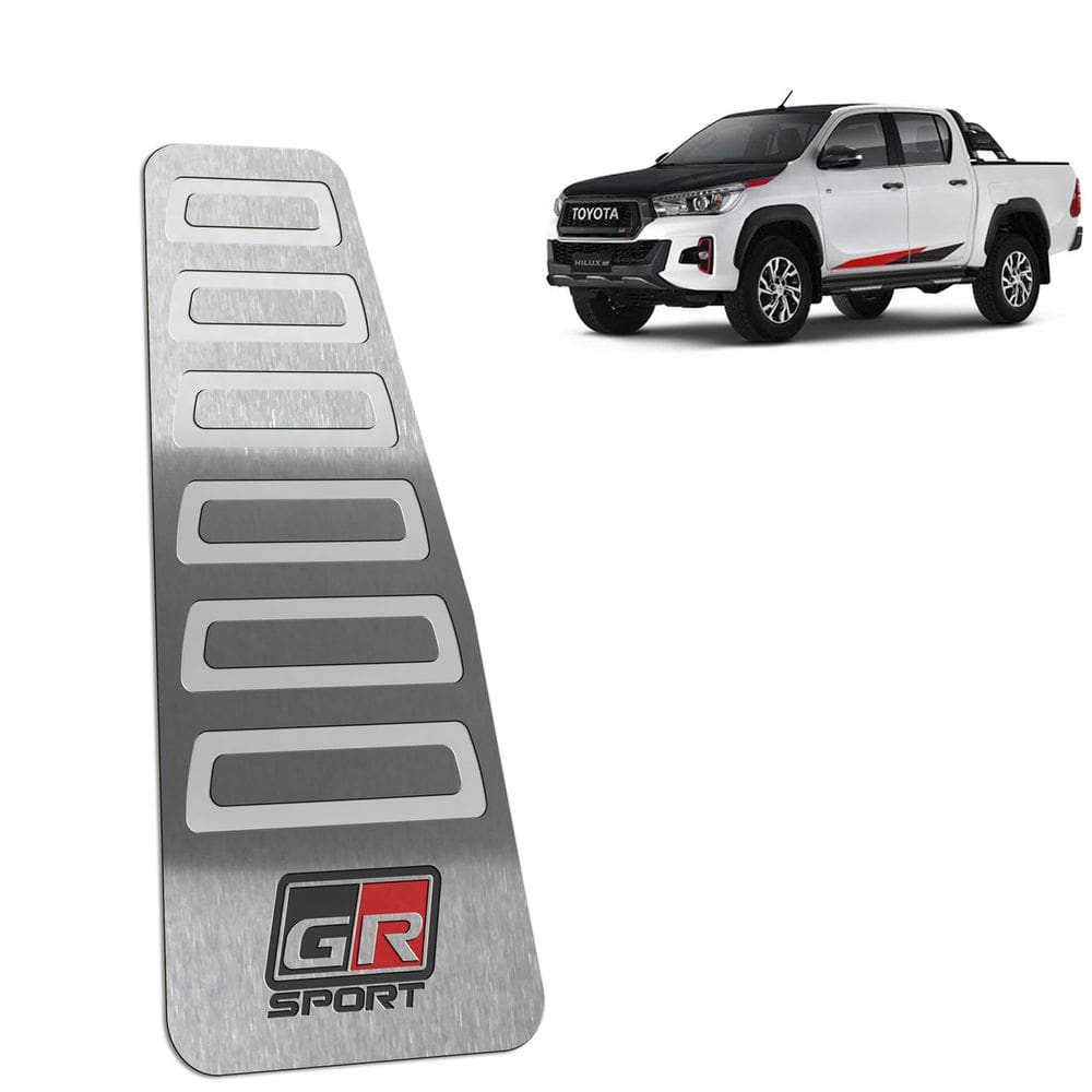 Descanso De Pé Toyota Hilux Gr Sport 2019-2021 Prata