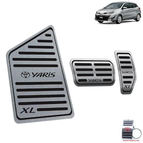 Descanso + Pedaleira Automático Yaris XL 2019-2022 Preto