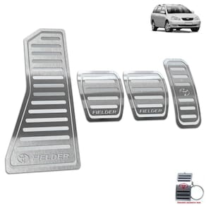 Descanso + Pedaleira Manual Prata Toyota Fielder 2005 A 2008