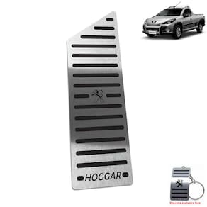 Descanso De Pé Peugeot Hoggar 2010 Até 2014 Preto