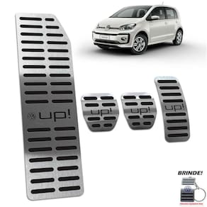KIT PEDALEIRA + DESCANSO UP 2014 a 2020 MANUAL PRETO
