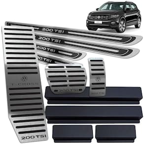 Descanso Pedaleira Auto. Soleira T-Cross 200 TSI Preto AR