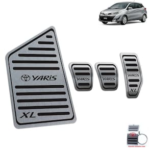 Descanso + Pedaleira Manual Yaris XL 2019-2022 Preto