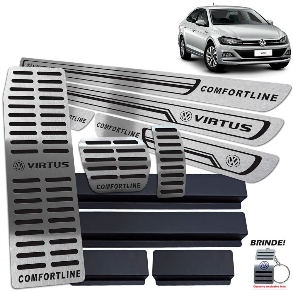 Descanso PEDLA Soleira Preto BR Virtus Comfortline 2018 2020