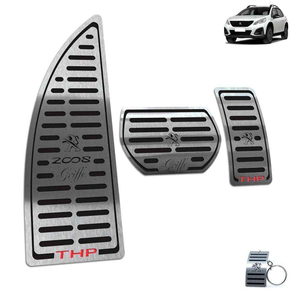Descanso Pedaleira Peugeot 2008 Griffe Thp 2020 A 2021 Preto