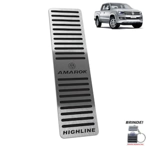 Descanso De Pé Volkswagen Amarok Highline 2016 a 2020 Preto