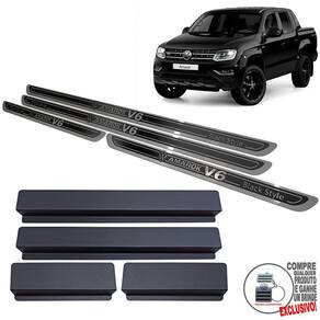 Soleira De Porta Volkswagen Amarok V6 Blackstyle 2020