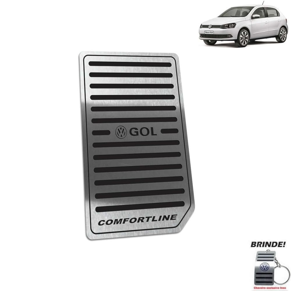 Descanso De Pé Volkswagen Gol Comfortline G6 G7 Preto