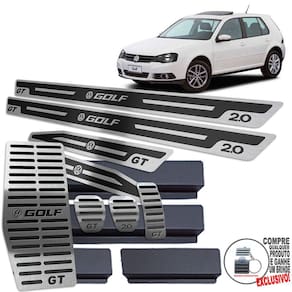 Descanso Pedaleira Manual Soleira Golf Gt 2007 A 2013 Preto