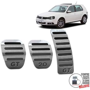 Pedaleira Manual Volkswagen Golf Gt 2007 A 2013 Preto