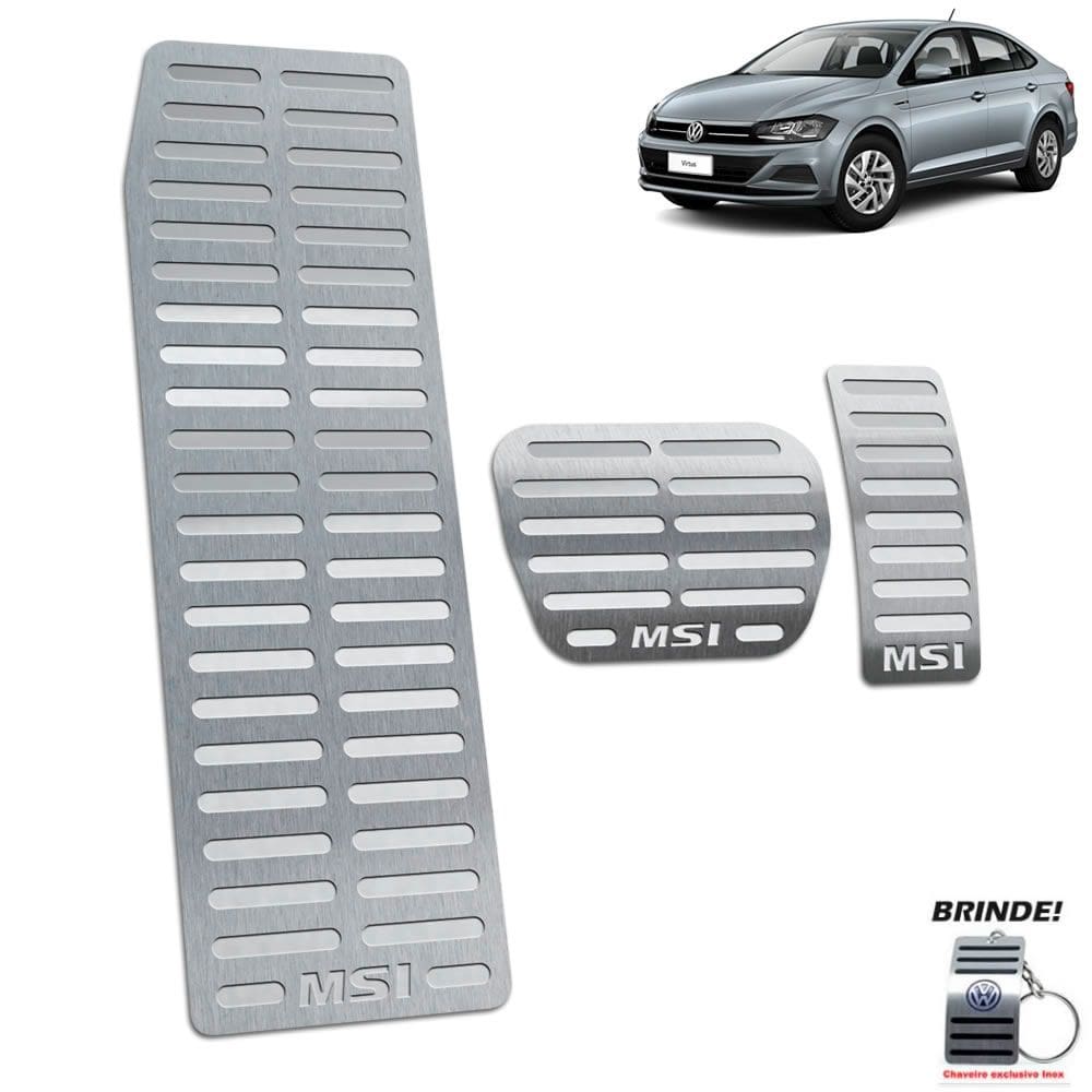 Virtus Msi 2018 19 20 Descanso + Pedaleira Automático PRATA