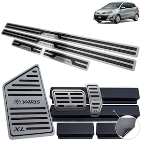 Descanso Pedaleira Automático Soleira Yaris XL 2019 22 Preto