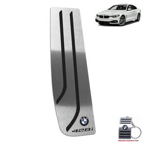 Descanso De Pé Em Inox Bmw 428i 2015 2016 Preto