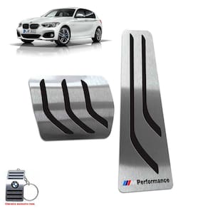 Pedaleiras Automático Bmw 120i Performance 2010 a 2019 Preto