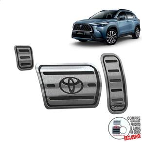 Pedaleira Automático Toyota Corolla Cross 2022 Preto