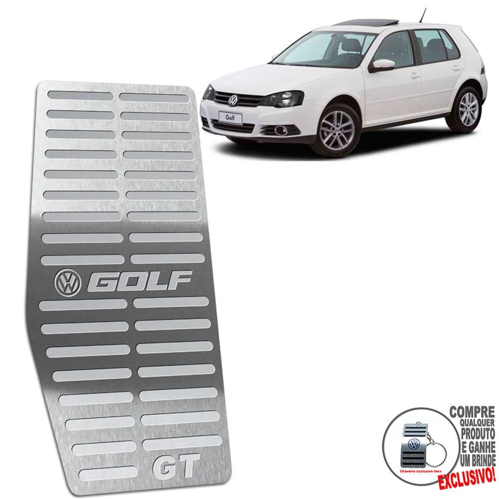 Descanso De Pé Volkswagen Golf Gt 2007 A 2013 Prata