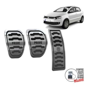 Pedaleira Manual Volkswagen Fox Prime 2010 A 2014 Preto