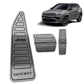 Descanso Pedaleira Automático Jeep Compass Sport 2022 Preto
