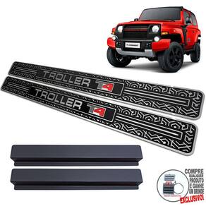 Soleira Alto Relevo Em Aço Inox Troller T4 2015 A 2022