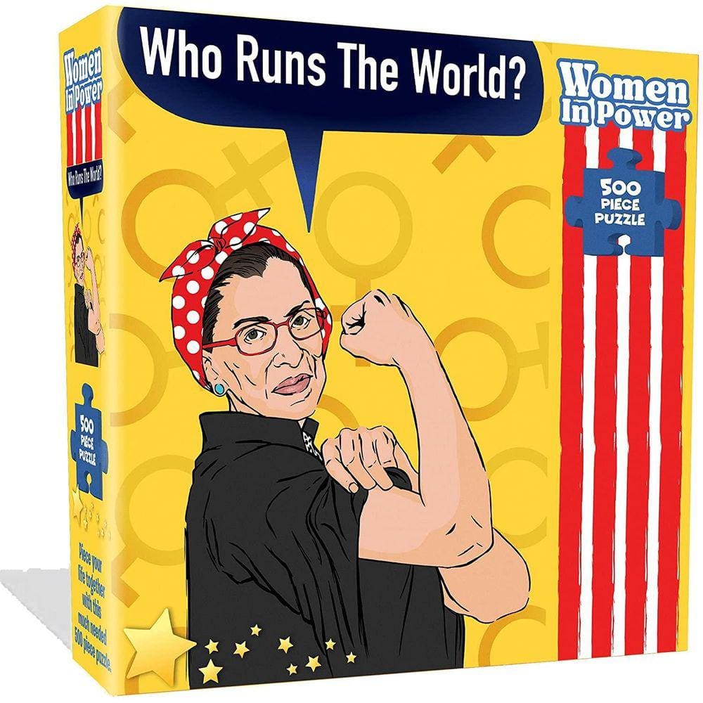 Ruth Bader Ginsberg RBG Quebra-cabeça 500pcs Mulheres no Poder