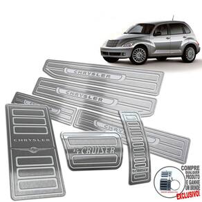 Descanso Pedaleira Soleira Baixo Relev Pt Cruiser 2000 2010