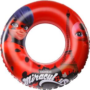 Joaninha milagrosa e iKi Pool Float Tubo Inflável Jangada