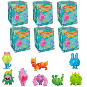 Organauts Organ Learning Toy Figuras 6pk Bio-Heróis Espaciais