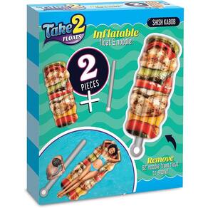 Galinha Shish Kebab Float & Noodle 2-em-1 Piscina Flutua Jangada