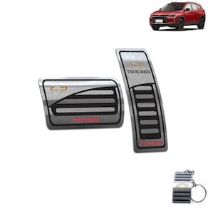 Pedaleira Automático Chevrolet Tracker Turbo 2020 2022 Preto