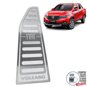 Descanso De Pé Em Aço Inox Fiat Strada Volcano