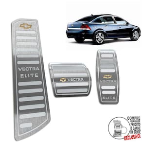 Descanso Pedaleira Automático Vectra Elite 2006 A 2011 Prata