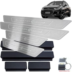 Soleira Chevrolet Tracker Midnight Prata Baixo Relevo