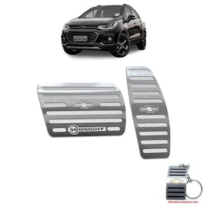 Pedaleira Automático Chevrolet Tracker Midnight Prata