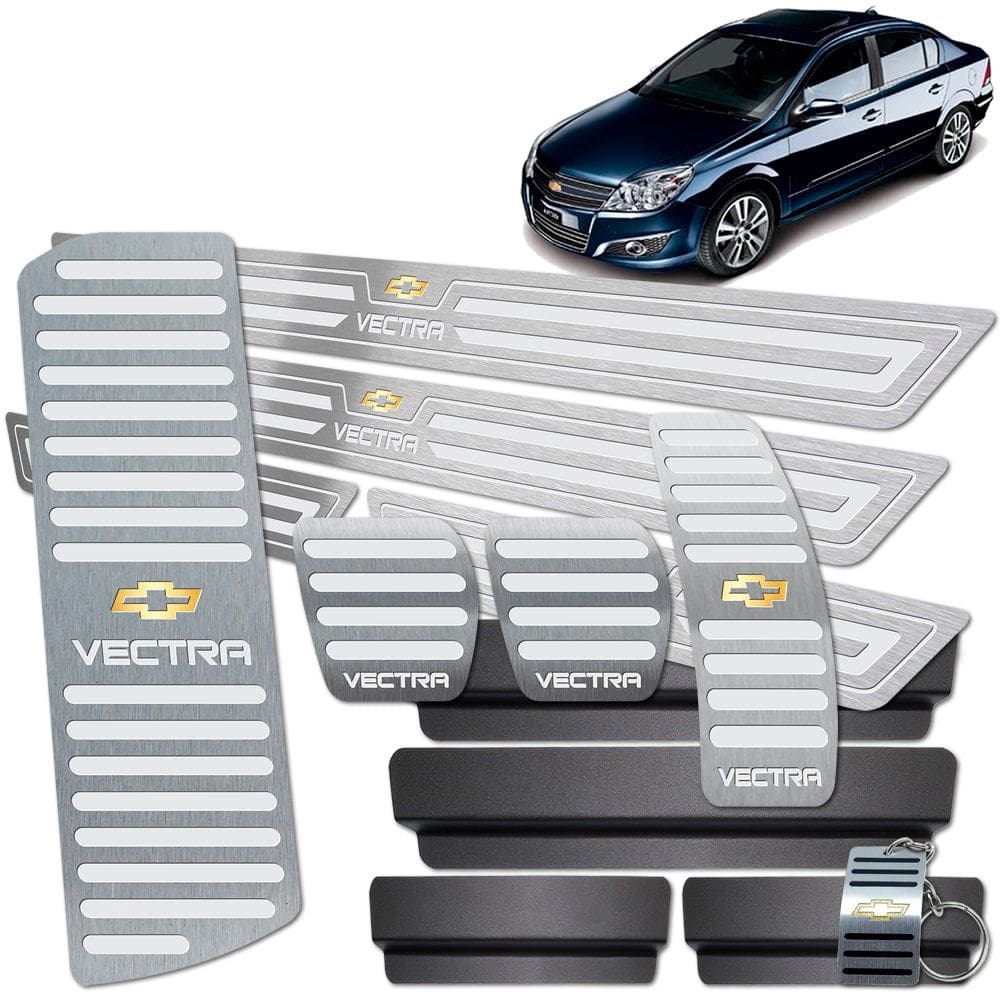 Descanso Pedaleira Manual Soleira Vectra 2006 A 11 Prata