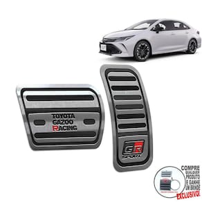 Pedaleira Toyota Corolla Gr Sport 2020 A 2022 Preto