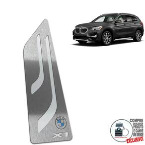 Descanso De Pé Em Aço Inox Bmw X1 2021/ Prata