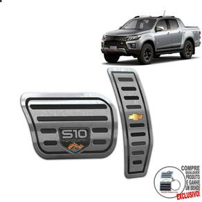 Pedaleira Automático Chevrolet S10 High Country 2022 Preto