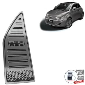 Descanso De Pé Aço Inox Fiat 500E 2021 2022/