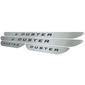 Kit Soleira De Porta Renault Duster 2011 A 2019 Aço Inox