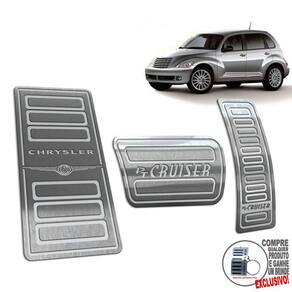 Descanso Pedaleira Aço Inox Chrysler Pt Cruiser 2000 a 2010