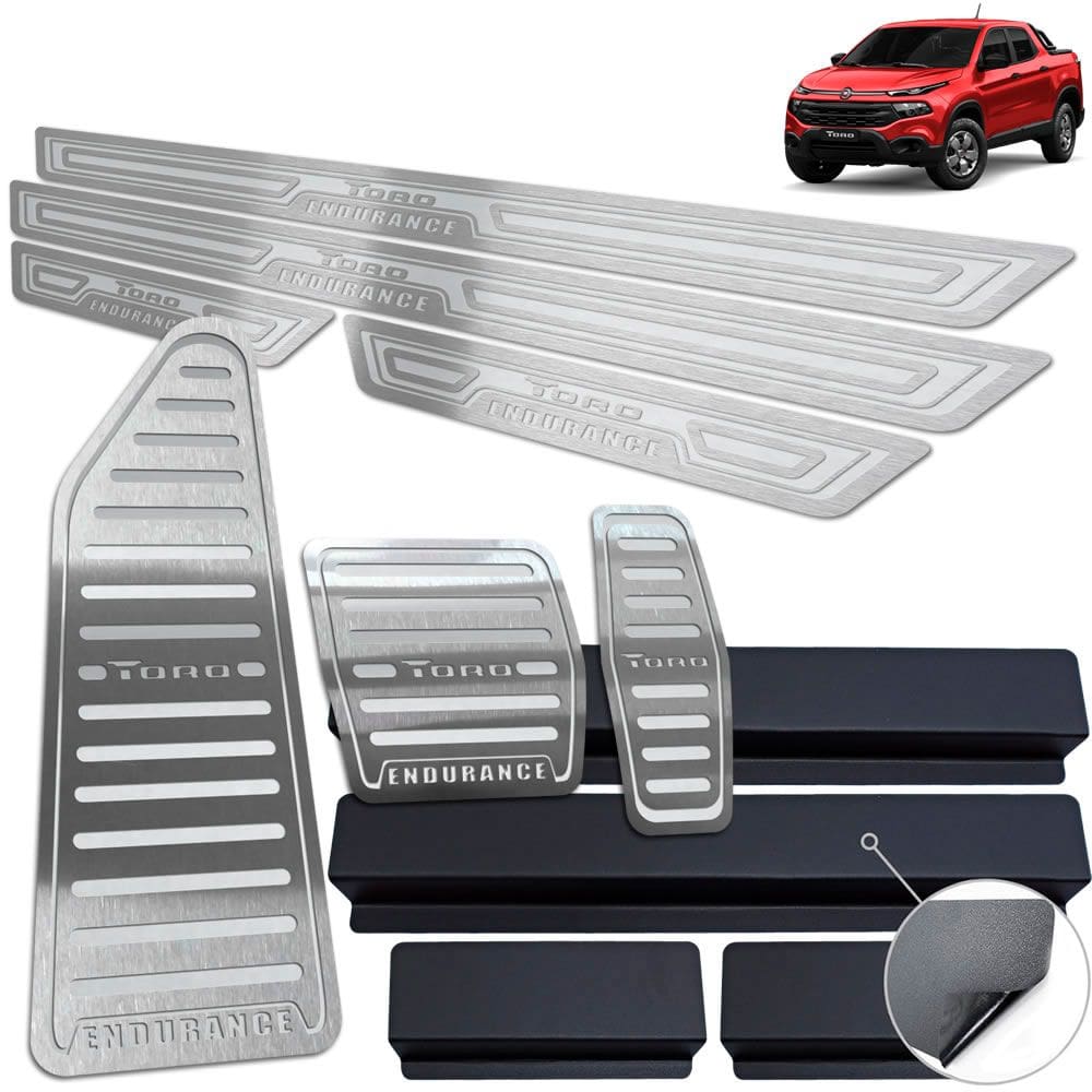 Descanso Pedaleira Aut Soleira Toro Endurance 2016 21 Prata