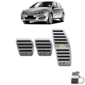 Pedaleira Manual Chevrolet Vectra Gt-X 2008 A 2011 Preto